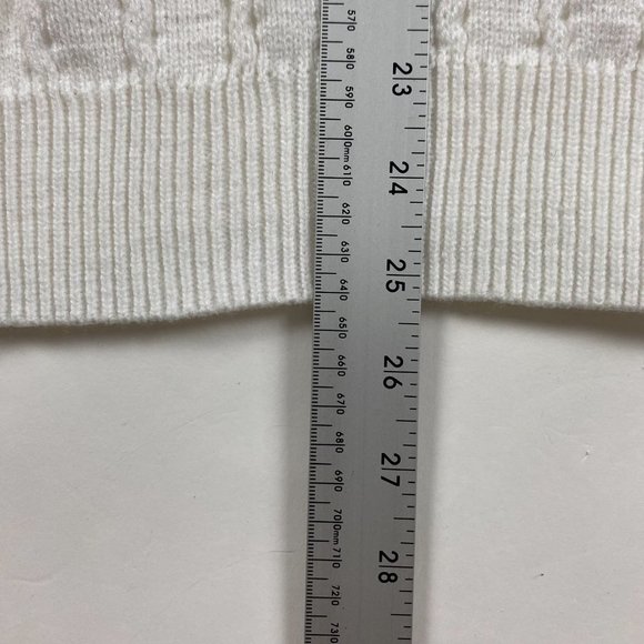 NWT Vintage Arnold Palmer Knit Vest Sweater Men's XL White Preppy Dad Grandpa - Picture 9 of 9